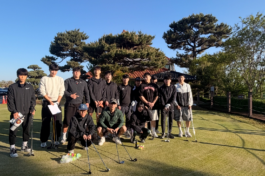레저스포츠학부 파3 골프장 현장실습 대표이미지