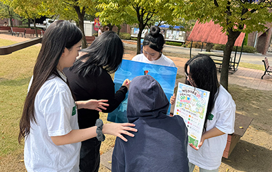 상담심리학과, ‘마음 날씨 보드’ 정신건강 캠페인 시행 대표이미지