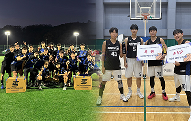 제2회 충북대학스포츠동아리대회 축구·농구 동반 우승 쾌거 대표이미지